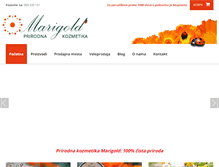 Tablet Screenshot of marigoldlab.com